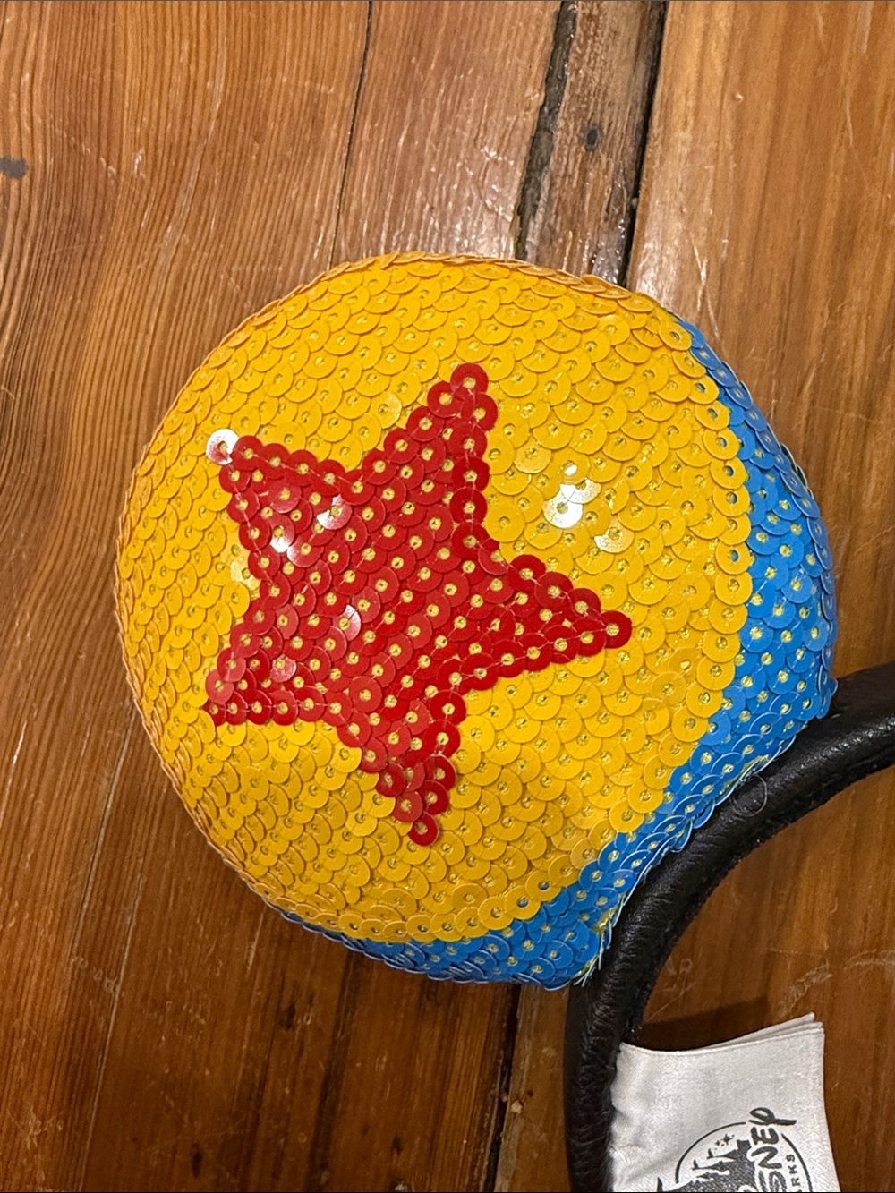 Disney Parks Exclusive Loungefly Pixar Luxo Ball Minnie Ears Headband - Picture 7 of 9